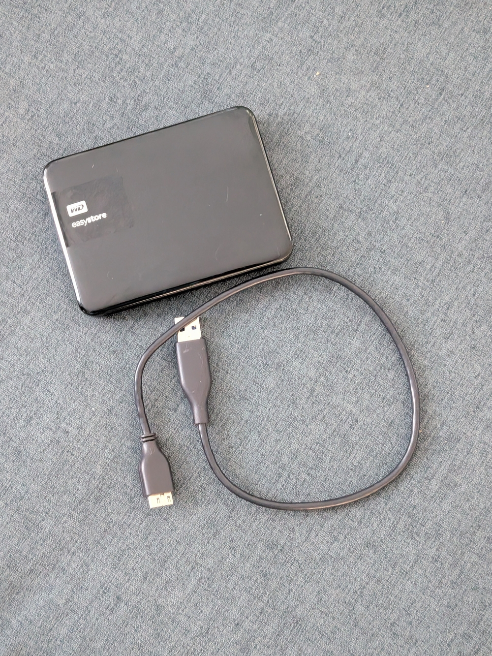 WD easystore 2TB External Hard Drive USB 3.0 USB-A
